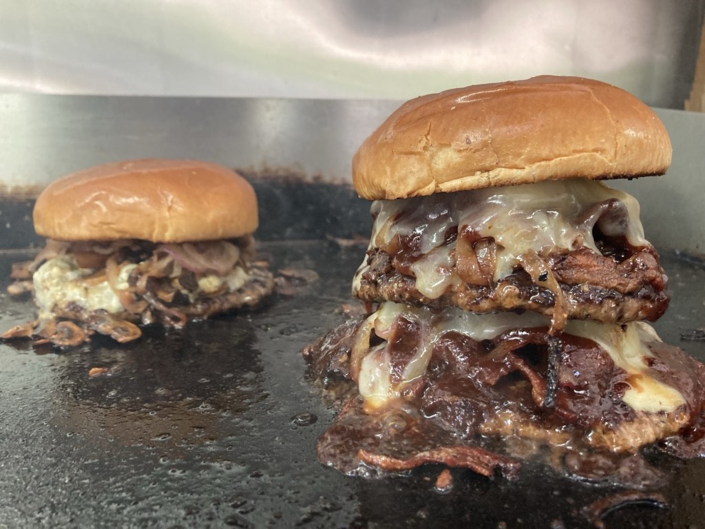 double bbq bacon burger jackson, wy