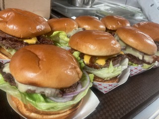 elk and buffalo burgers